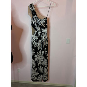Dress the Population Dress, Black, Silver, Size S